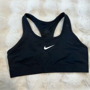 Nike Women's Black and White Sports Bra